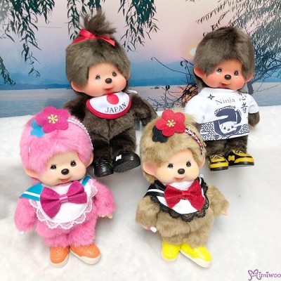 Monchhichi S Size Doll Shoes Sneaker Yellow 正版 運動鞋仔 XA57-D